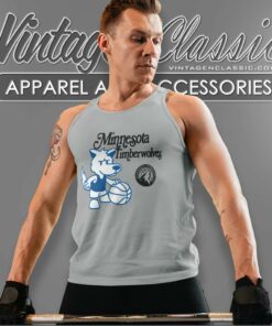Nba Minnesota Timberwolves Mascot Tank Top Racerback