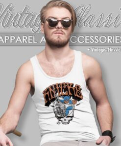 Nba New York Knicks Grateful Dead Skull Tank Top Racerback
