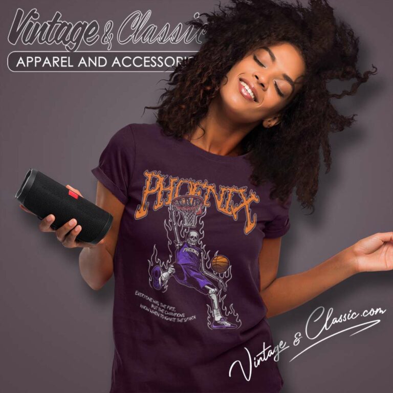 Nba Phoenix Basketball Graphic Bootleg Women TShirt Nba Phoenix Basketball Graphic Bootleg Women TShirt