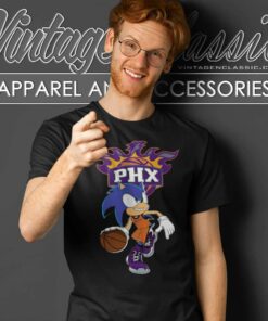 Nba Phoenix Suns Sonic The Hedgehog T Shirt