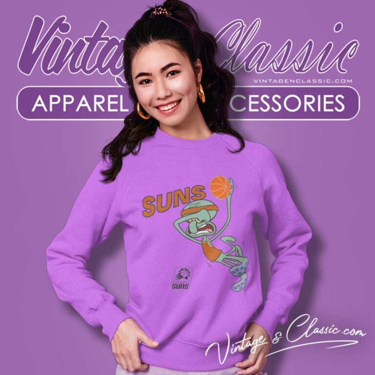 Nba Phoenix Suns Squidward Sweatshirt Nba Phoenix Suns Squidward Sweatshirt