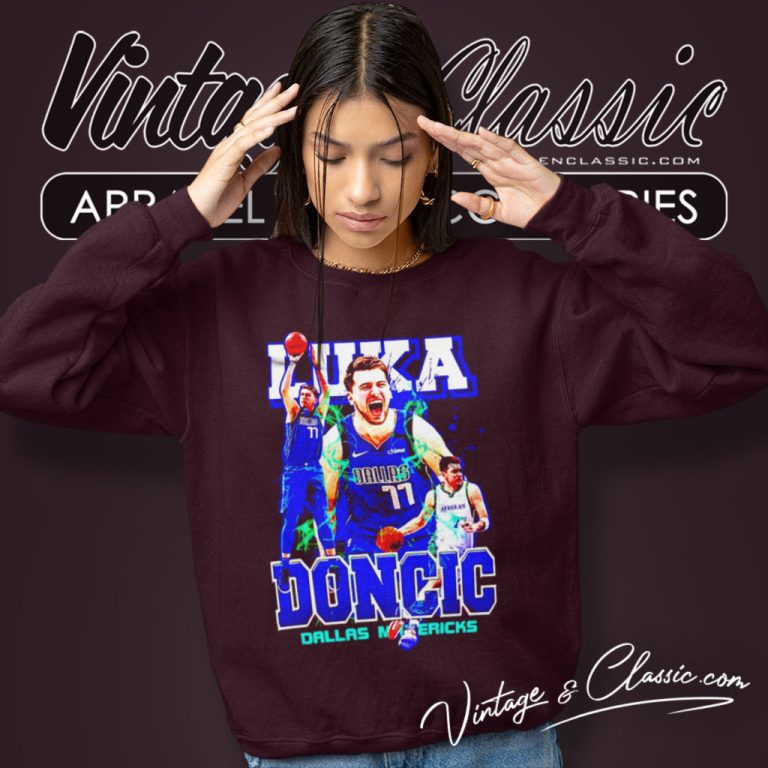 Nba Player Luka Doncic Mvp Dallas Mavericks Sweatshirt Nba Player Luka Doncic Mvp Dallas Mavericks Sweatshirt