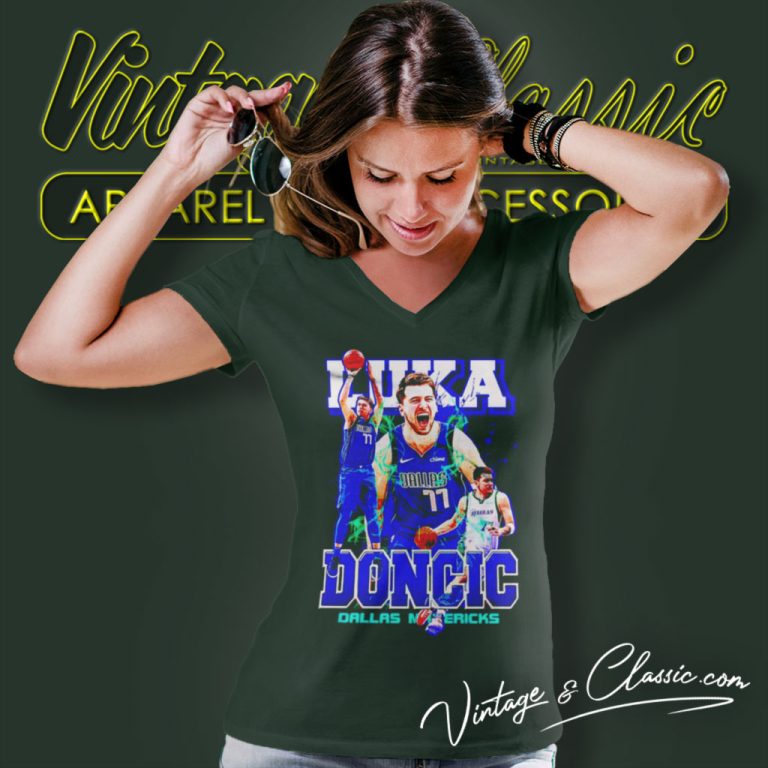 Nba Player Luka Doncic Mvp Dallas Mavericks V Neck TShirt Nba Player Luka Doncic Mvp Dallas Mavericks V Neck TShirt