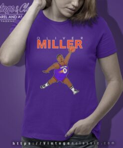 Nba The Big O Oliver Miller Phoenix Suns Shirt Women T Shirt