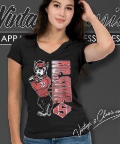 Nc State Wolfpack Shirt North Carolina State University V Neck TShirt