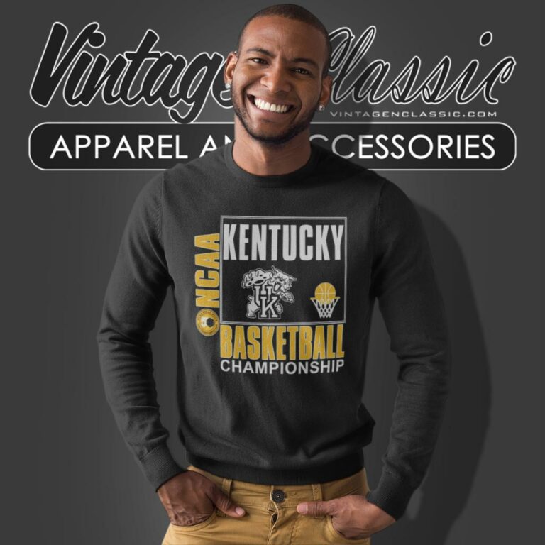 Ncaa Basketball Championship Kentucky Wildcats University Sweatshirt Ncaa Basketball Championship Kentucky Wildcats University Sweatshirt