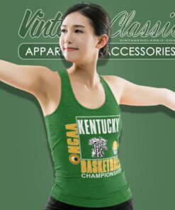 Ncaa Basketball Championship Kentucky Wildcats University Tank Top Racerback