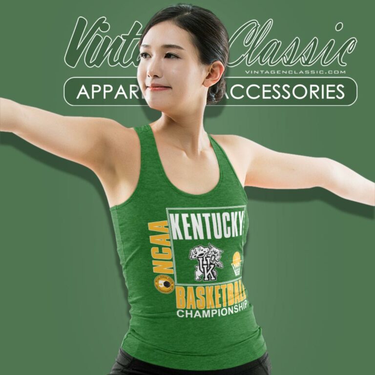 Ncaa Basketball Championship Kentucky Wildcats University Tank Top Racerback Ncaa Basketball Championship Kentucky Wildcats University Tank Top Racerback