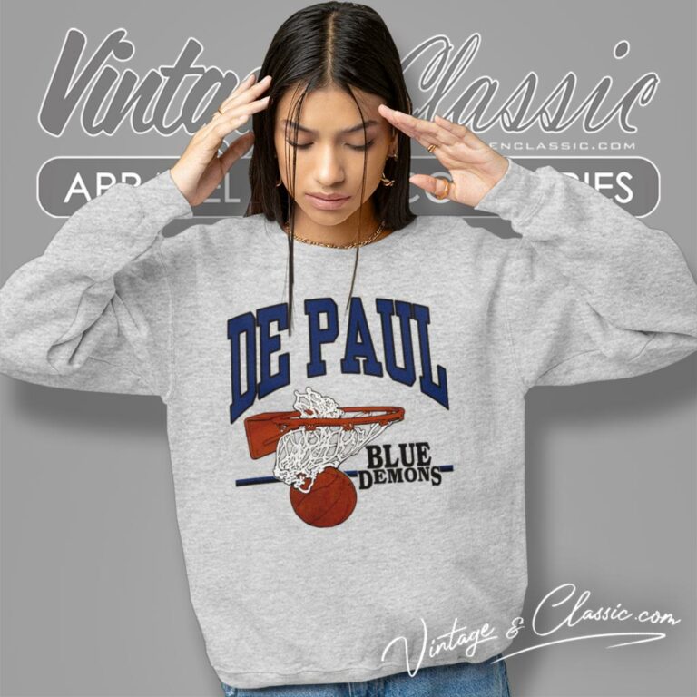 Ncaa Depaul Blue Demons University Basketball Sweatshirt Ncaa Depaul Blue Demons University Basketball Sweatshirt