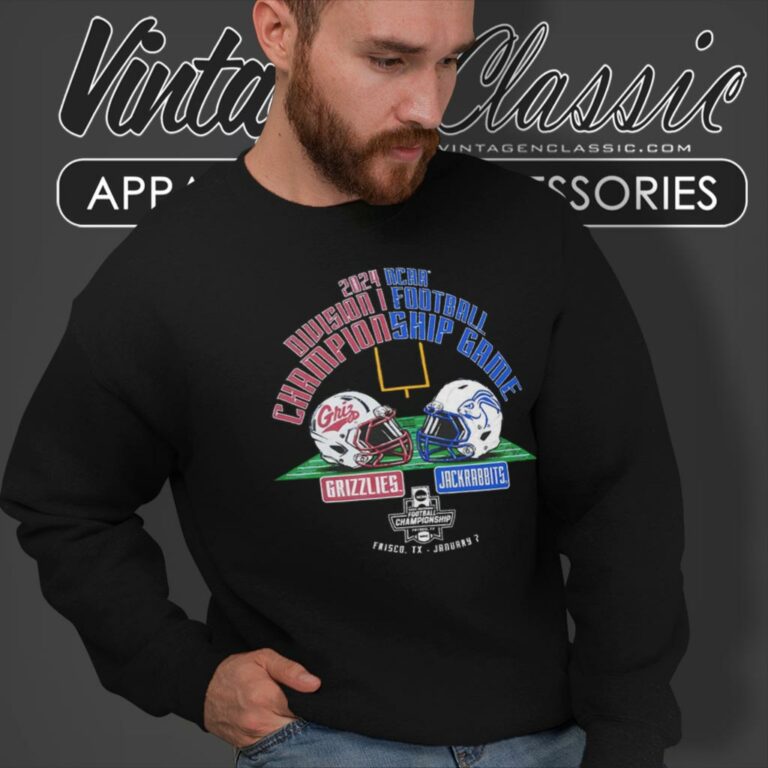 Grizzlies Vs Jackrabbits 2024 FCS Football Championship Sweatshirt Grizzlies Vs Jackrabbits 2024 FCS Football Championship Sweatshirt