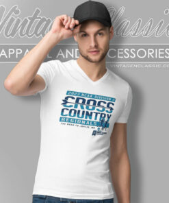 Ncaa Division Iii Cross Country 2023 Regionals Championship V Neck TShirt 5