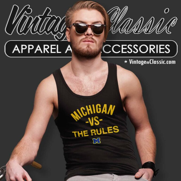 Ncaa Michigan Vs The Rules Amber Moots Tank Top Racerback Ncaa Michigan Vs The Rules Amber Moots Tank Top Racerback