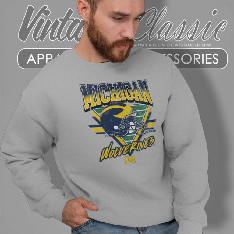 Ncaa Michigan Wolverines Triangle Sweatshirt Ncaa Michigan Wolverines Triangle Sweatshirt