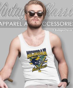 Ncaa Michigan Wolverines Triangle Shirt 6 Ncaa Michigan Wolverines Triangle Tank Top Racerback