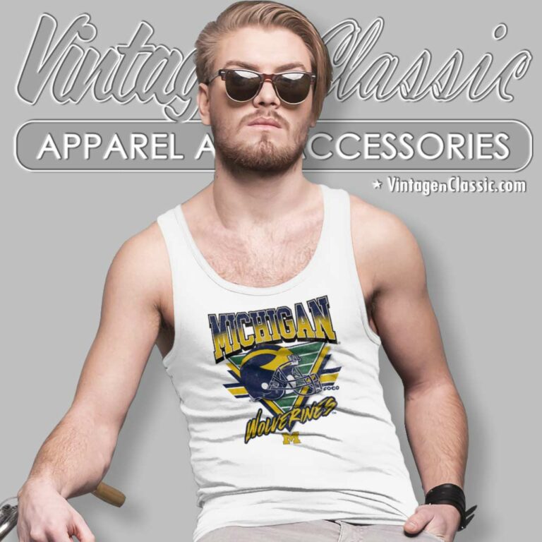 Ncaa Michigan Wolverines Triangle Tank Top Racerback Ncaa Michigan Wolverines Triangle Tank Top Racerback
