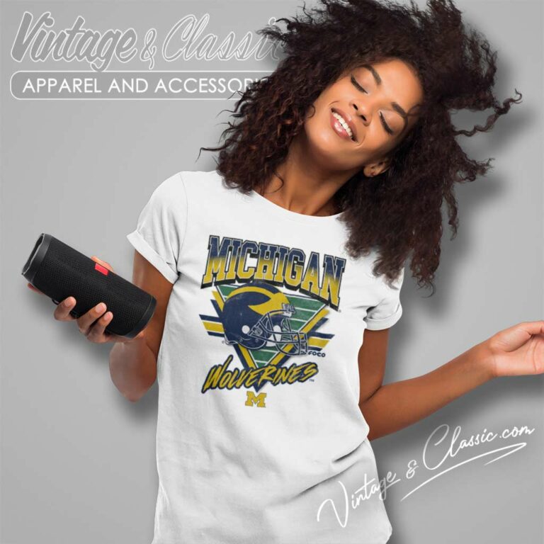 Ncaa Michigan Wolverines Triangle Women TShirt Ncaa Michigan Wolverines Triangle Women TShirt