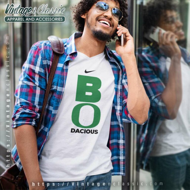 Ncaa Oregon Ducks Bo Dacious Nike Logo V Neck TShirt Ncaa Oregon Ducks Bo Dacious Nike Logo V Neck TShirt