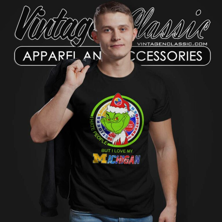 Ncaa The Grinch Michigan Shirt I Love My Michigan Wolverines T Shirt Ncaa The Grinch Michigan Shirt I Love My Michigan Wolverines T Shirt