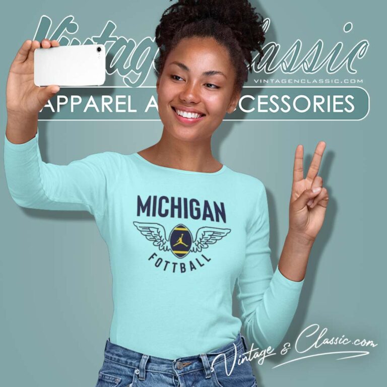 Ncaa Valiant Management Michigan Vs Everybody Long Sleeve Tee Ncaa Valiant Management Michigan Vs Everybody Long Sleeve Tee