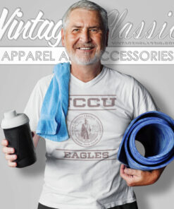 Nccu University North Carolina Eagles V Neck TShirt