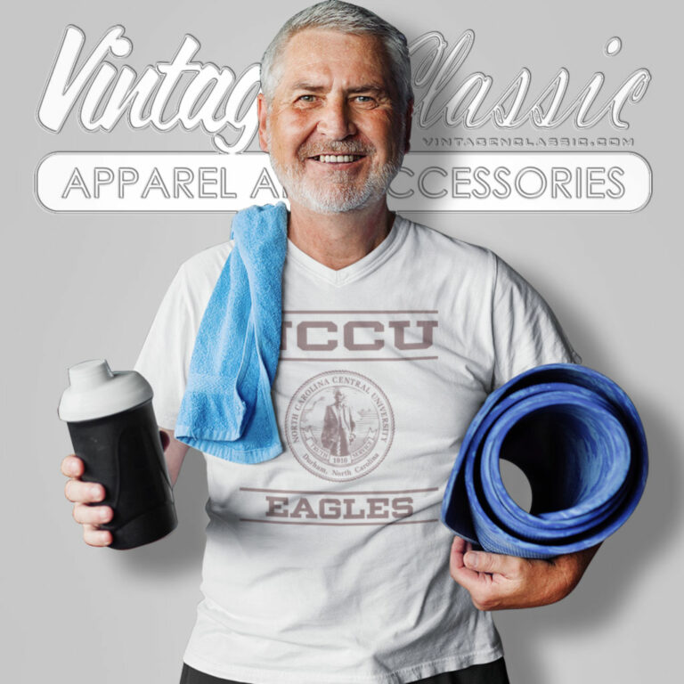 Nccu University North Carolina Eagles V Neck TShirt Nccu University North Carolina Eagles V Neck TShirt