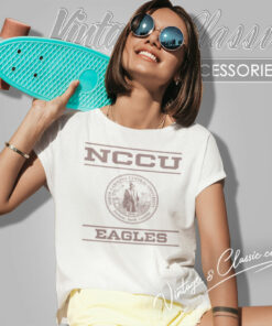 Nccu University North Carolina Eagles Women T Shirt