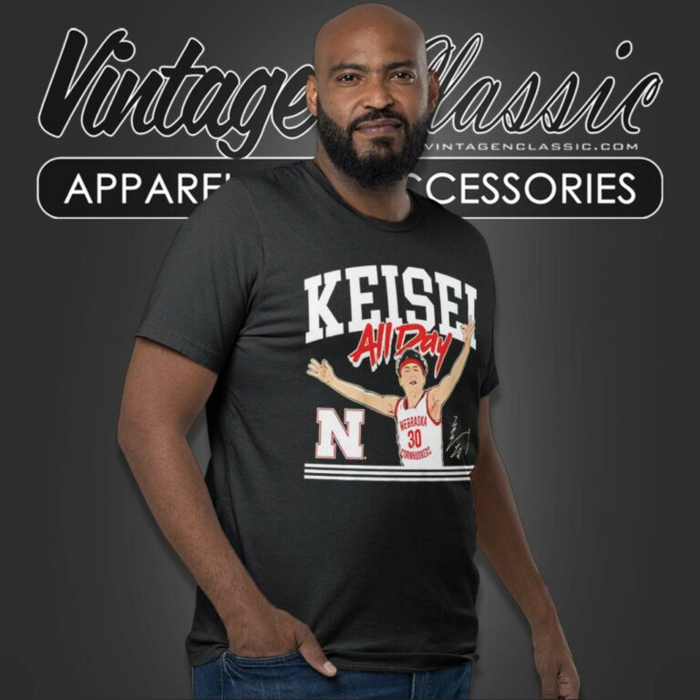 Nebraska Basketball Keisei Tominaga All Day T Shirt Nebraska Basketball Keisei Tominaga All Day T Shirt