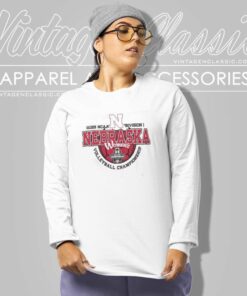 Nebraska Cornhuskers Womens Volleyball Championship Long Sleeve Tee