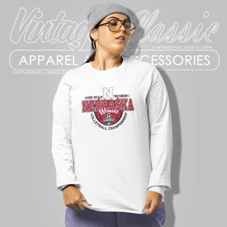 Nebraska Cornhuskers Womens Volleyball Championship Long Sleeve Tee Nebraska Cornhuskers Womens Volleyball Championship Long Sleeve Tee