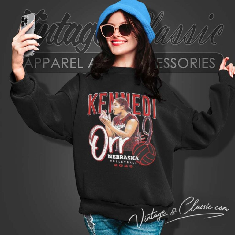 Nebraska Kennedi Orr 9 Womens Volleyball Sweatshirt Nebraska Kennedi Orr 9 Womens Volleyball Sweatshirt