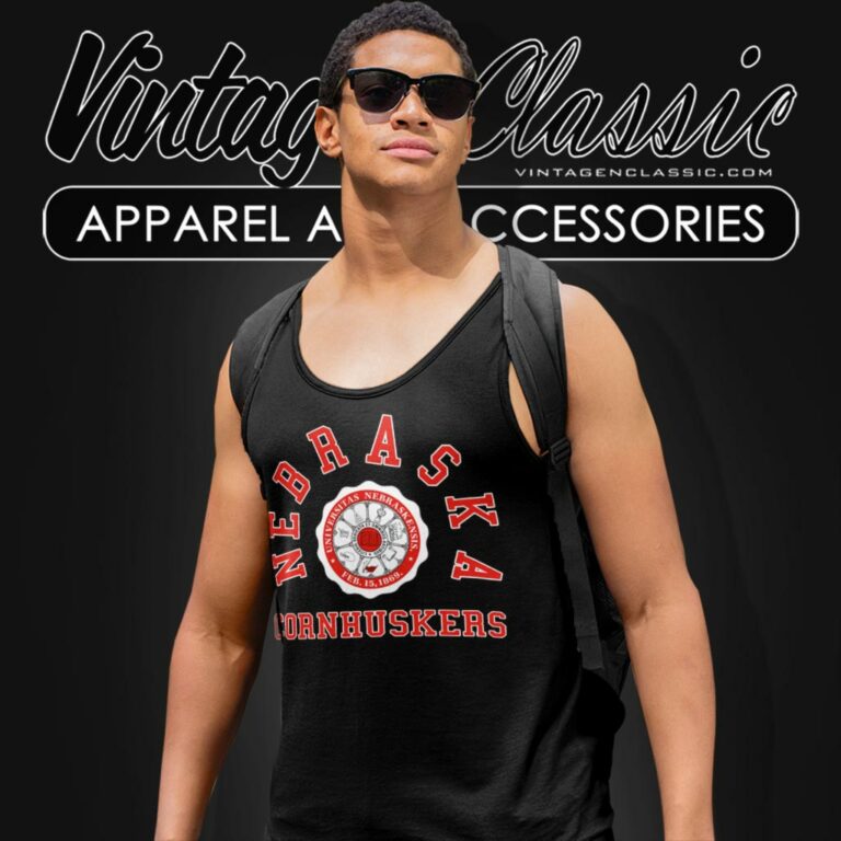 Nebraska University Cornhuskers Tank Top Racerback Nebraska University Cornhuskers Tank Top Racerback