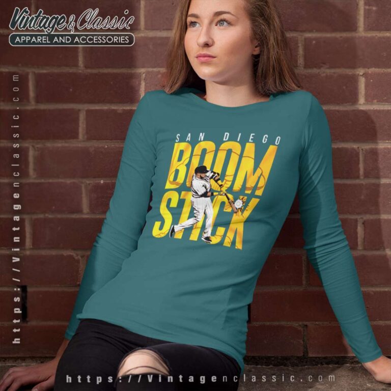 Nelson Cruz San Diego Boomstick Long Sleeve Tee Nelson Cruz San Diego Boomstick Long Sleeve Tee