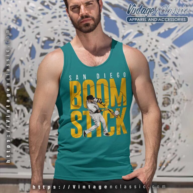 Nelson Cruz San Diego Boomstick Tank Top Racerback Nelson Cruz San Diego Boomstick Tank Top Racerback