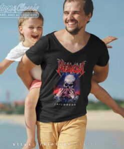 Nervosa Jailbreak Shirt 5 Nervosa Jailbreak V Neck TShirt