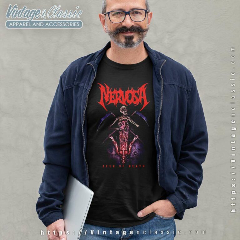 Nervosa Shirt Seed Of Death Long Sleeve Tee Nervosa Shirt Seed Of Death Long Sleeve Tee