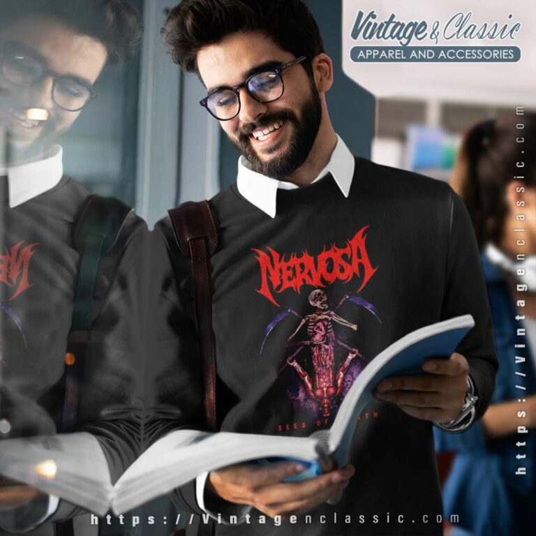 Nervosa Shirt Seed Of Death Sweatshirt Nervosa Shirt Seed Of Death Sweatshirt