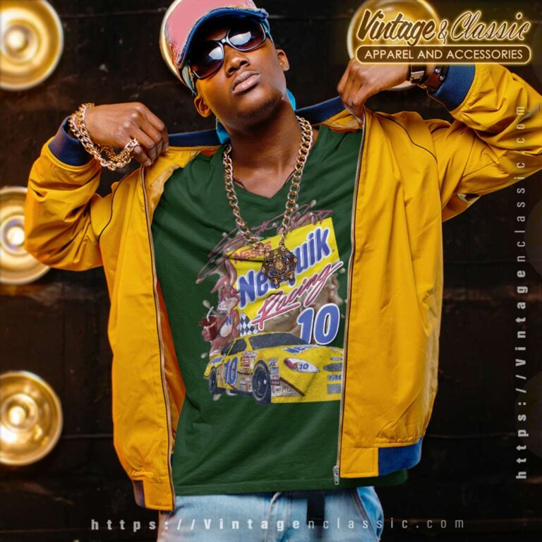 Nesquik Nascar Racing V Neck TShirt Nesquik Nascar Racing V Neck TShirt