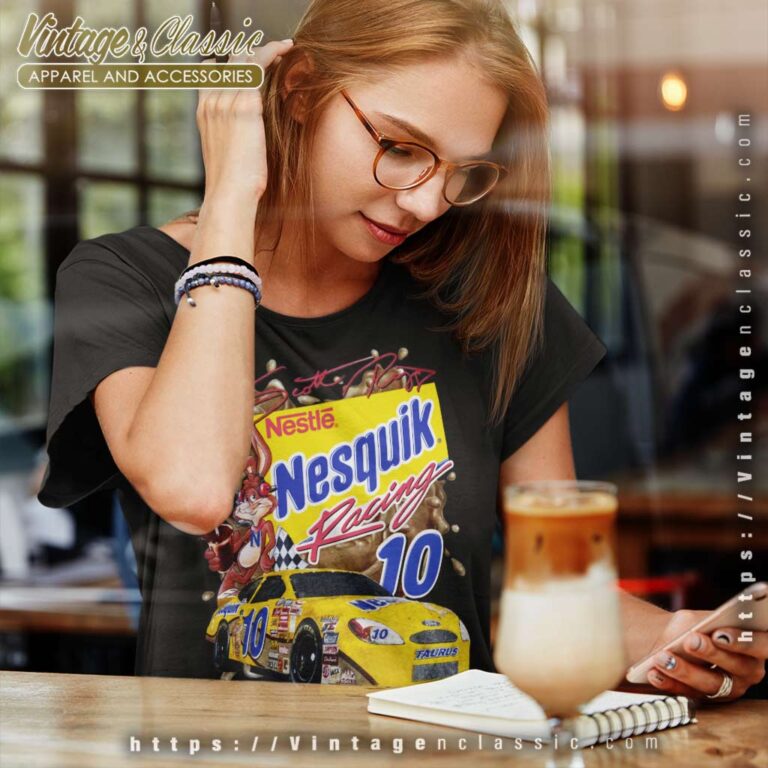 Nesquik Nascar Racing Women TShirt Nesquik Nascar Racing Women TShirt