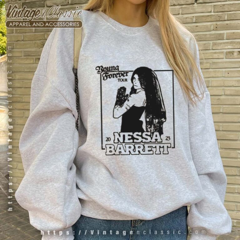 Nessa Barrett Young Forever Tour 2023 Sweatshirt 2 Nessa Barrett Young Forever Tour 2023 Sweatshirt 2