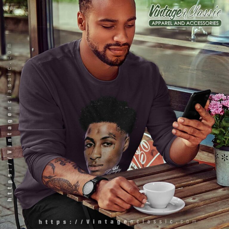 Never Broke Again Music Young Money Face Sweatshirt Never Broke Again Music Young Money Face Sweatshirt