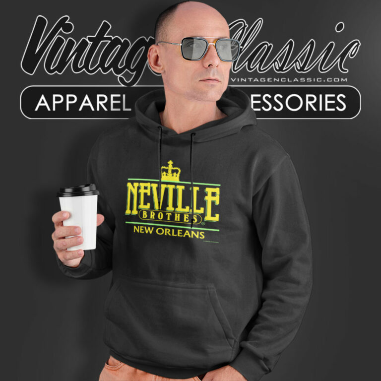 Neville Brothers New Orleans Mardi Gras Hoodie Neville Brothers New Orleans Mardi Gras Hoodie