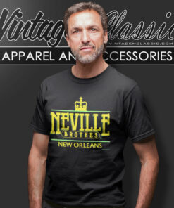 Neville Brothers New Orleans Mardi Gras T Shirt