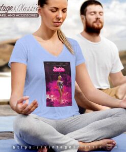 New Barbie Oppenheimer Poster V Neck TShirt