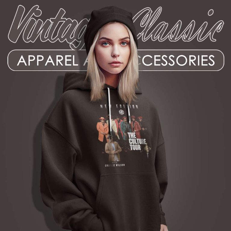 New Edition With Charlie Wilson The Culture Tour 2023 Hoodie New Edition With Charlie Wilson The Culture Tour 2023 Hoodie