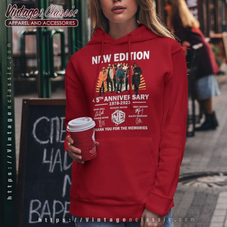 New Editions 45th Anniversary 1978 2023 Thank You For The Memories New Editions 45th Anniversary 1978 2023 Thank You For The Memories Hoodie New Editions 45th Anniversary 1978 2023 Thank You For The Memories New Editions 45th Anniversary 1978 2023 Thank You For The Memories Hoodie