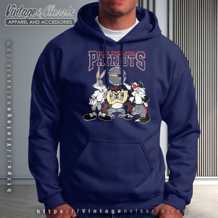 New England Patriots Looney Tunes Hoodie New England Patriots Looney Tunes Hoodie
