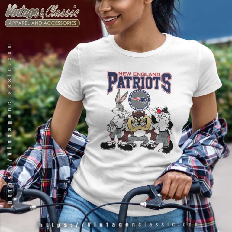 New England Patriots Looney Tunes Women TShirt New England Patriots Looney Tunes Women TShirt