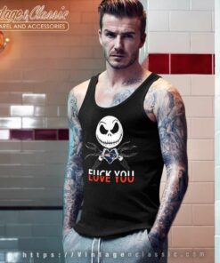 New England Patriots Love You Jack Skellington Halloween Shirt 4 New England Patriots Love You Jack Skellington Halloween Tank Top Racerback