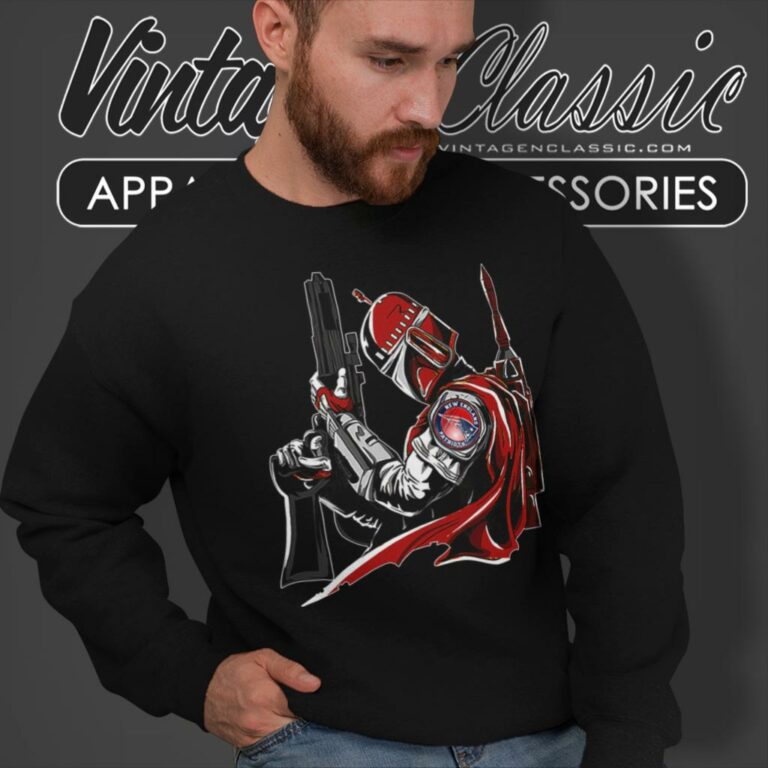 New England Patriots Mandalorian Star Wars Sweatshirt New England Patriots Mandalorian Star Wars Sweatshirt