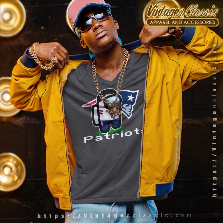 New England Patriots Nfl Among Us V Neck TShirt New England Patriots Nfl Among Us V Neck TShirt